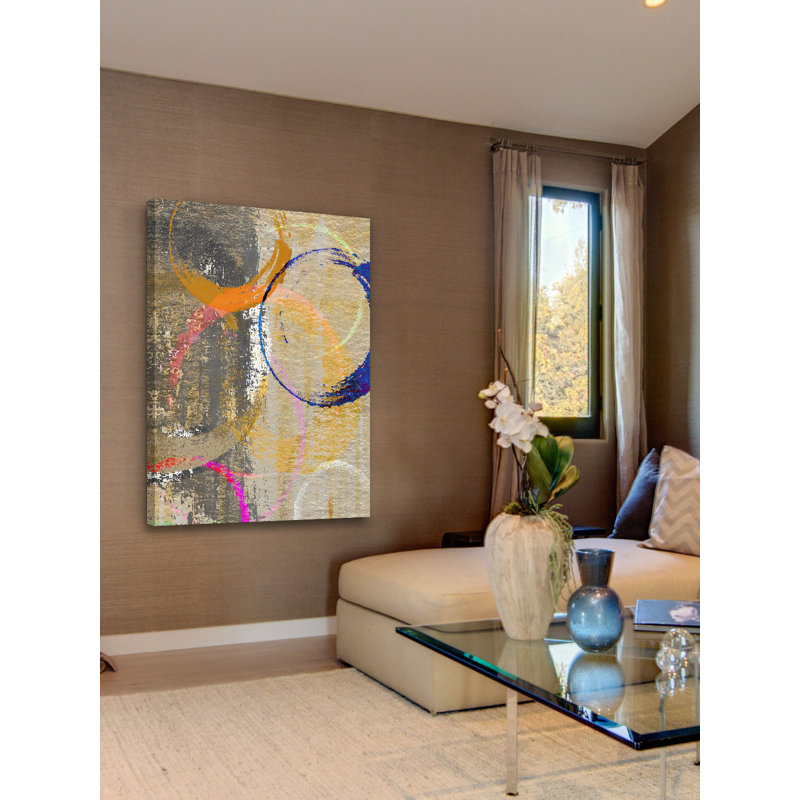 Kyoto Ii by Sia Aryai - Wrapped Canvas Painting, 46 cm H x 30 cm W x 4 cm D