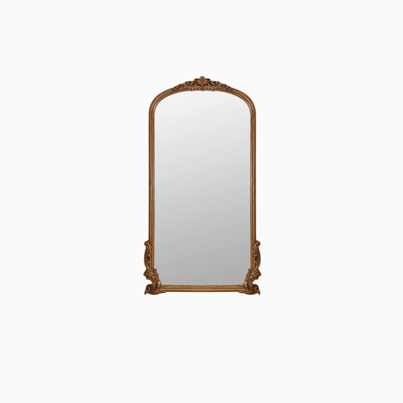 Minimalist Retro Rectangular Wardrobe Full-Length Mirror, 78.74" x 39.37"