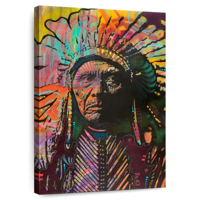 Leisha Native American I, 12" H x 8" W