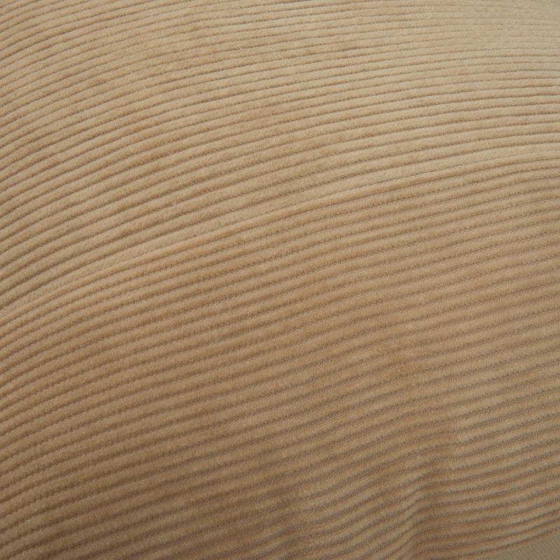 Coussin décoratif en velours de coton , Tan