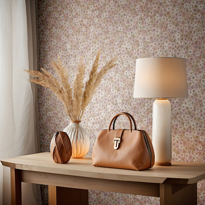 Galerie Fashion Icon Floral Wallpaper, Pink
