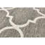 Himalayan Linen Geometric Area Rug in Gray/Beige