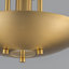 Plafonnier encastré 1 lumière Mid-Century
