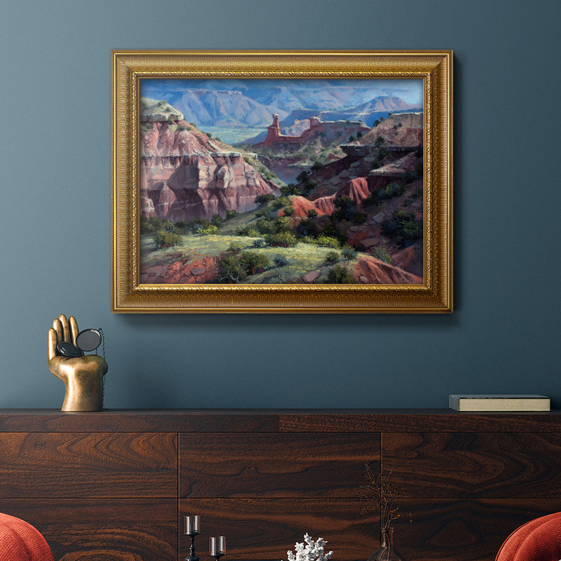 Classic Palo Duro - Peinture sur toile encadrée, H 16 po x l 20 po