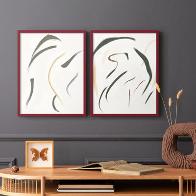 Série ABSTRACT DCCDXII - reproduction encadrée de qualité supérieure - prête à être accrochée - aucun clou requis - aucun clou requis