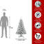 Arbre de Noël artificiel enneigé 5 pi avec base en métal 5 pi-1836962104
