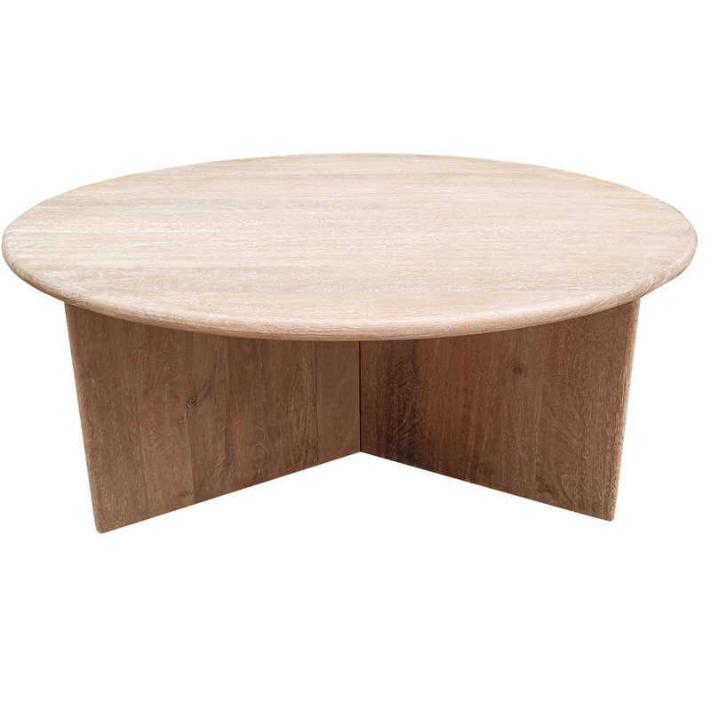 Table basse Macintyre, Nouveau blanc délavé