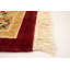 Tapis décoratif en laine noué à la main de conception unique noué à la main New Age de style persan 18/20 Bourgogne/brun/bleu 9 pi 1 po x 12 pi