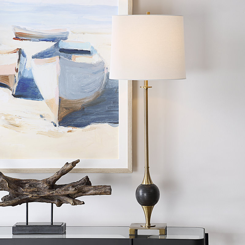 Lampe en marbre Meuy