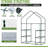 4' W x 2' D Greenhouse