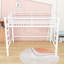 Metal Loft Bed with Guardrails-892129047