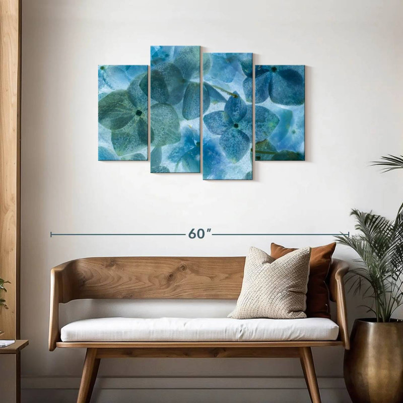 Harnek Flores En Hielo, H 27 po x l 43 po