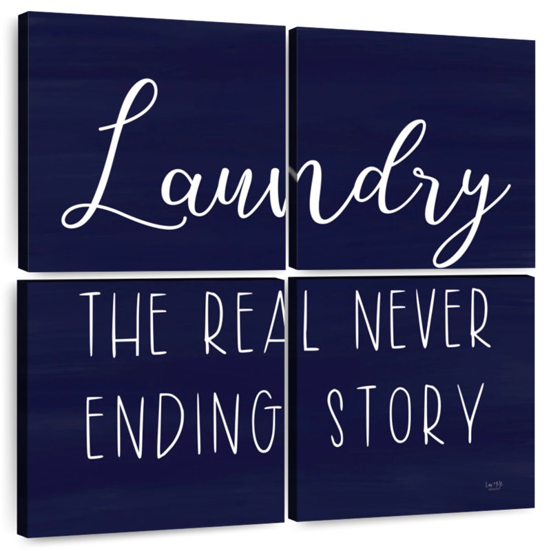 Tergel Laundry Story, 18" H x 18" W