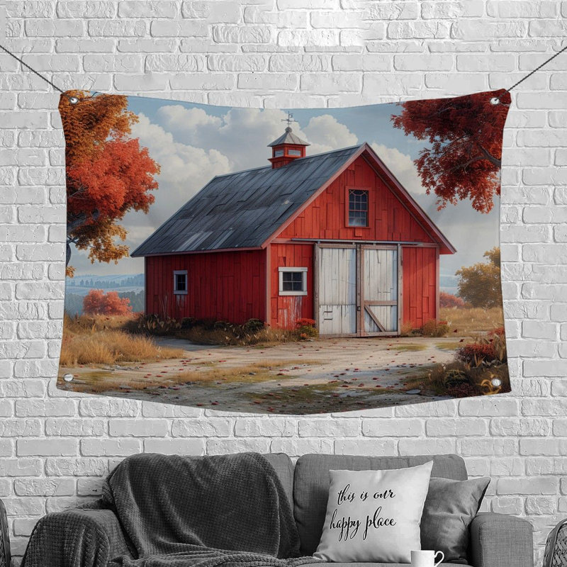 Microfiber Fabric Tapestry, 68" H x 80" W