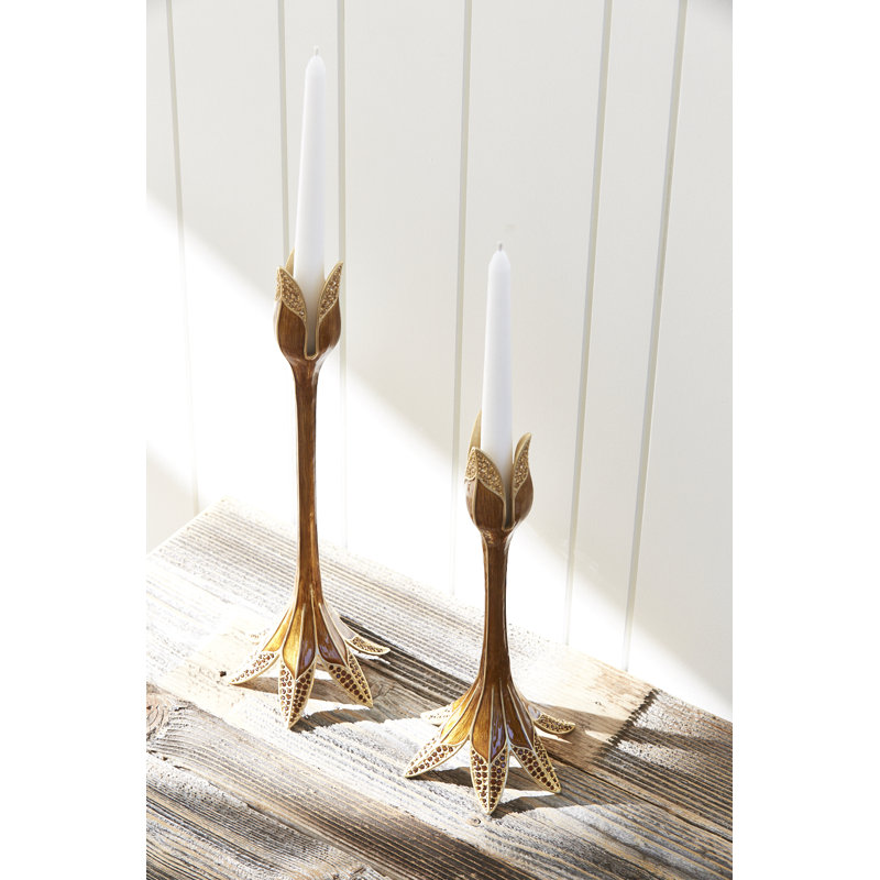 Candlestick, Bronze