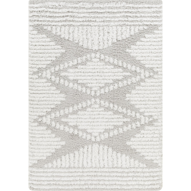 Urban Striped High-Pile Rug, Rectangle 130 x 170 cm