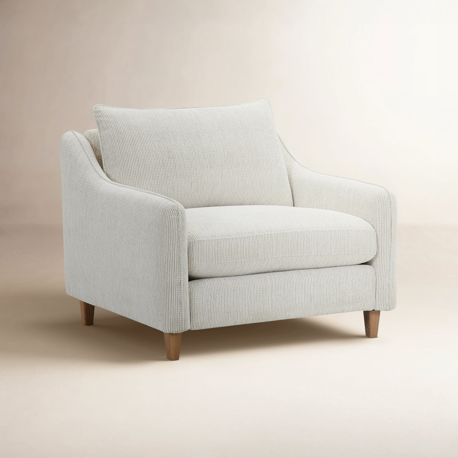 Upholstered Chair And A Half