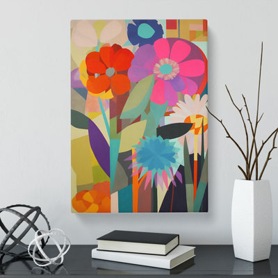 Millbrae Flowers Orphism Vol.10 - Wrapped Canvas