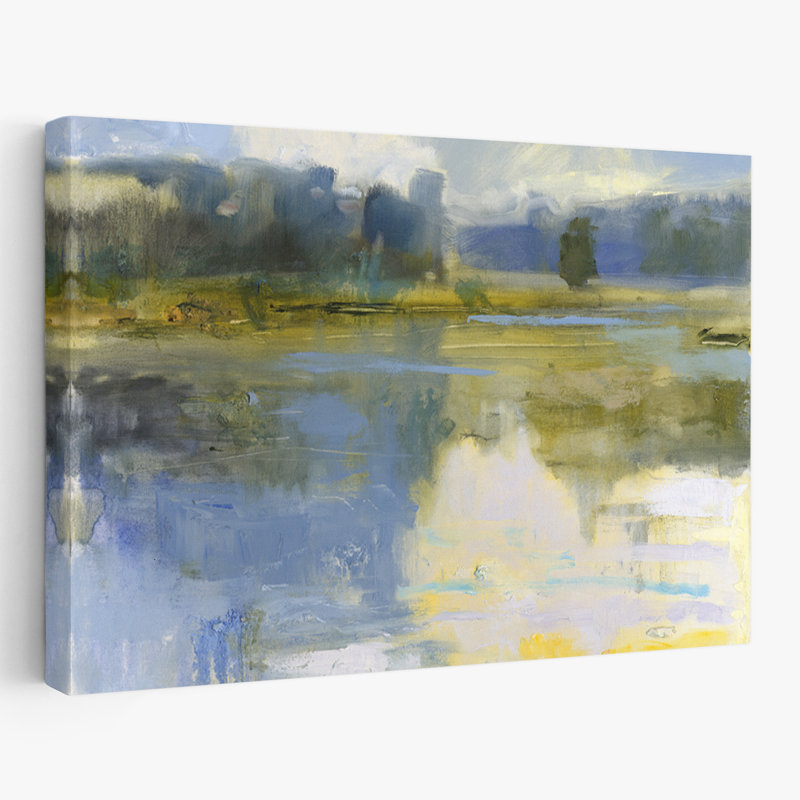 Cape Elizabeth - Art de paysages fluviaux, H 16 po x l 24 po