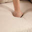Surdimensionné en lin kaki, style moderne avec coussins confortables et sièges profonds pour chambre à coucher-2110090628-2110090746