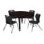 Ensemble de table de salle à manger et de chaises 12 po Kee-73411877-93832789-93832802