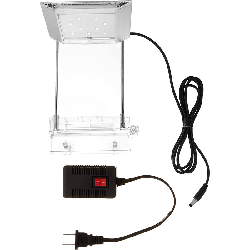Compact Multicolor LED Clip-On Light for Aquariums