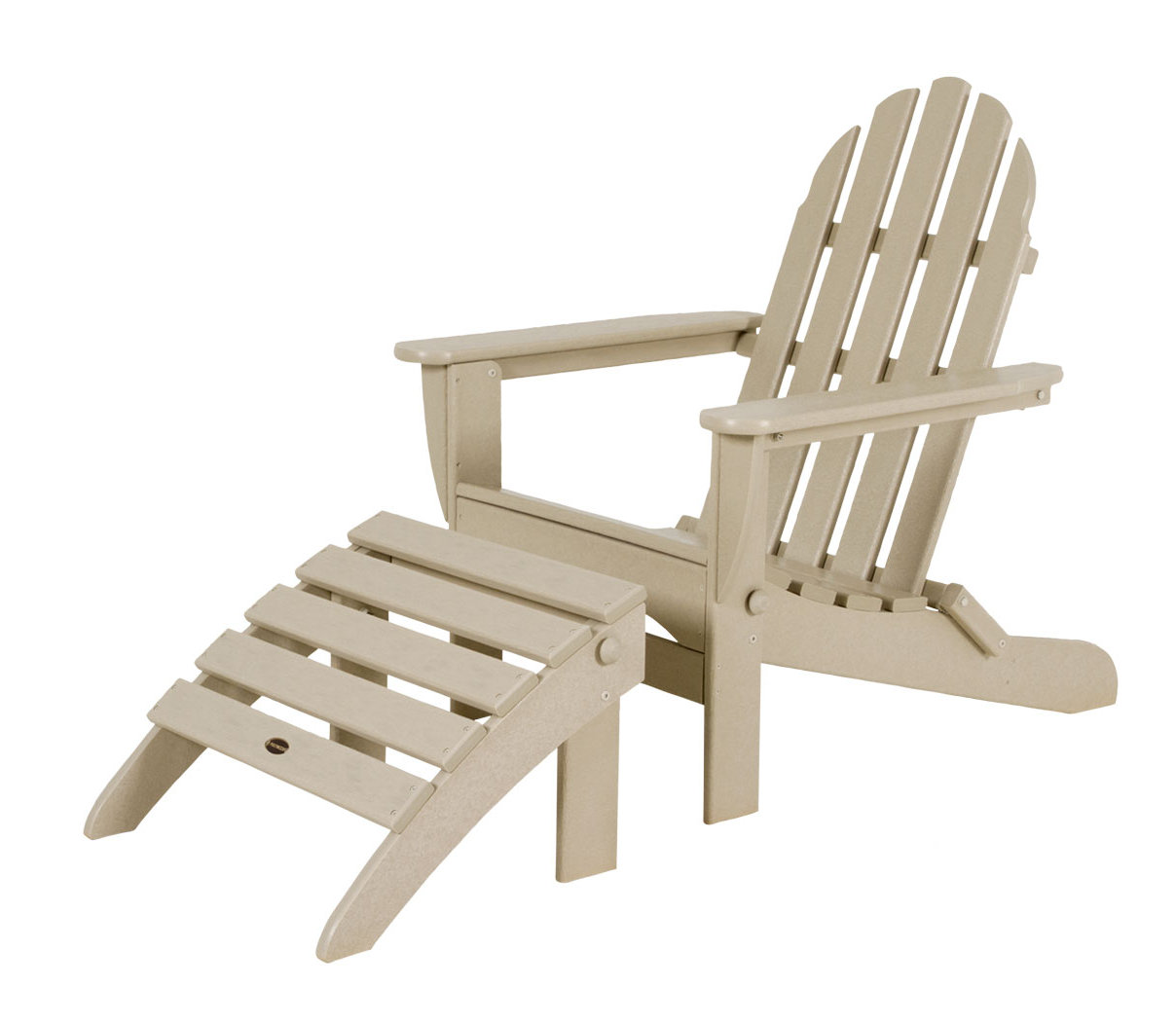 POLYWOOD® Classic Adirondack Chair, Sand