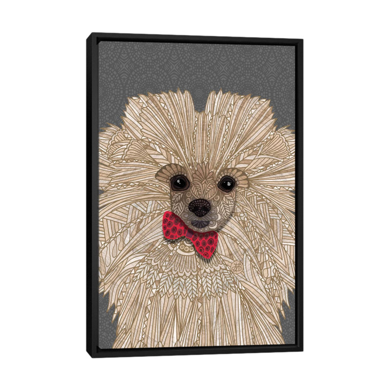 « mr. benson » par angelika parker, impression sur toile tendue, H 26 po x l 18 po x P 1,5 po, Toile avec cadre noir