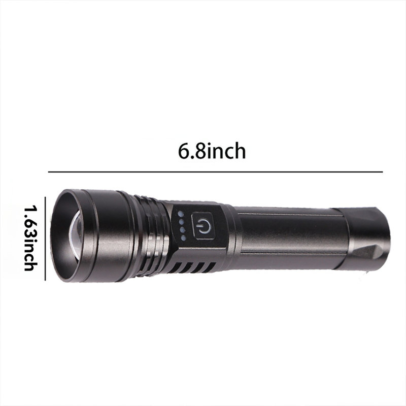 Lampe de poche à 5 lumens rechargeables