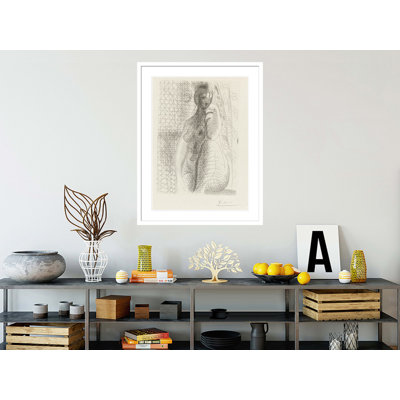 «Sived Nude» par Pablo Picasso, impression giclée sur cadre