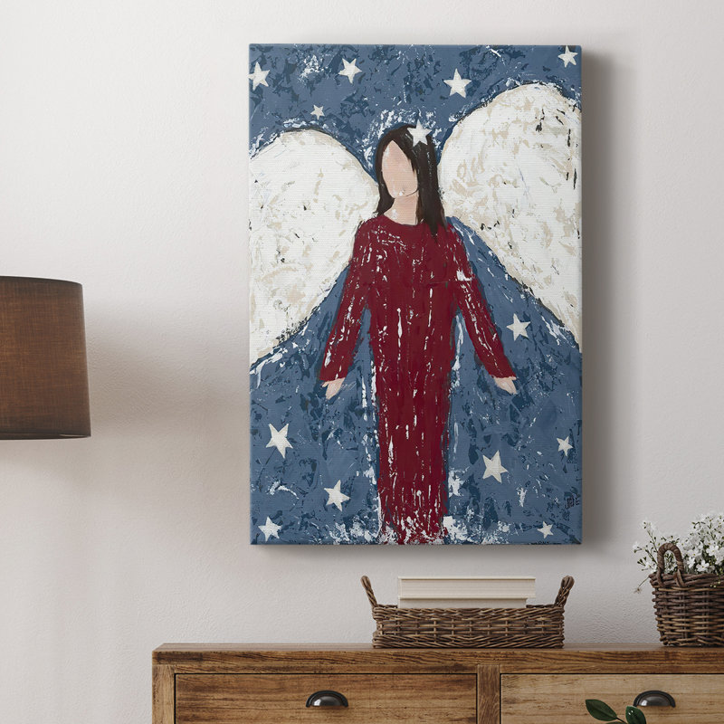 Anges tout le monde II - galerie Cavas sur mesure, H 36 po x l 24 po