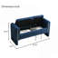 Banc de bout avec accoudoirs et rangement Modern Teddy Bed-1719191762-1719191766-1719191760