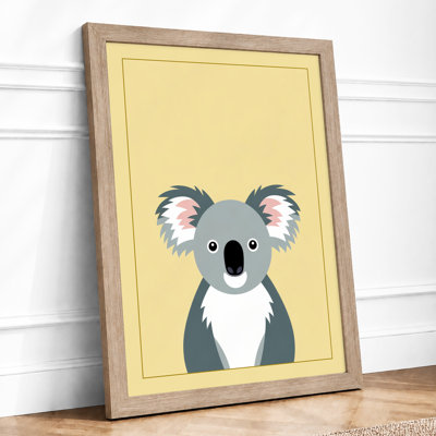 Gentle Koala Modern - Framed Print