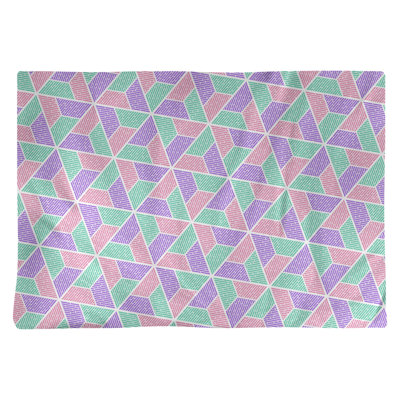 Katelyn Elizabeth Cotton Geometric Rectangle Placemat