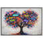Œuvre d'art graffiti coloré, images de chambre d'enfant, impression sur toile encadrée-131636440-131636445
