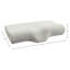 Oreiller cervical Home-Complet - Oreiller en mousse viscoélastique avec housse lavable - Oreillers profilés pour dormeurs latéraux, dos et ventre