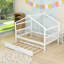 Lit double en bois avec lit gigogne simple et pieds centraux-1293218676-1293218679
