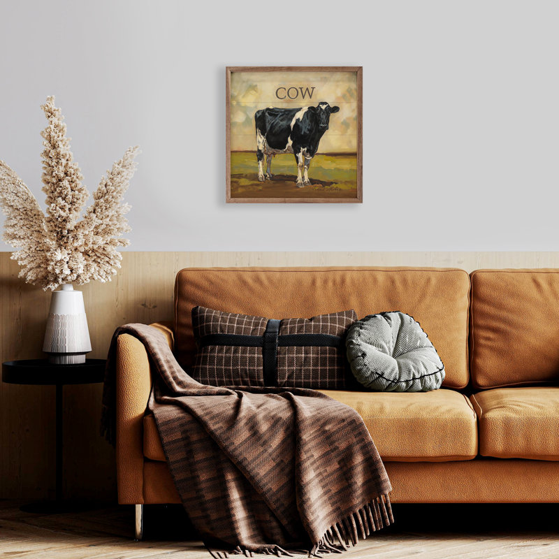 Colby The Cow par Bonnie Mohr, H 24 po x l 24 po x P 1 po