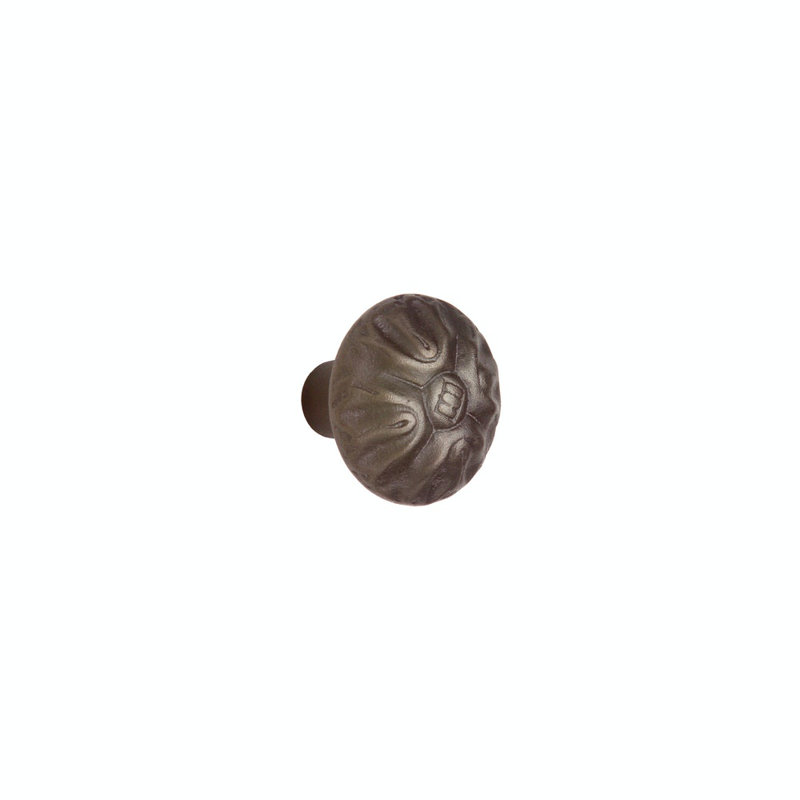 Medallion Bronze Mushroom Knob, Silicon Bronze Rust