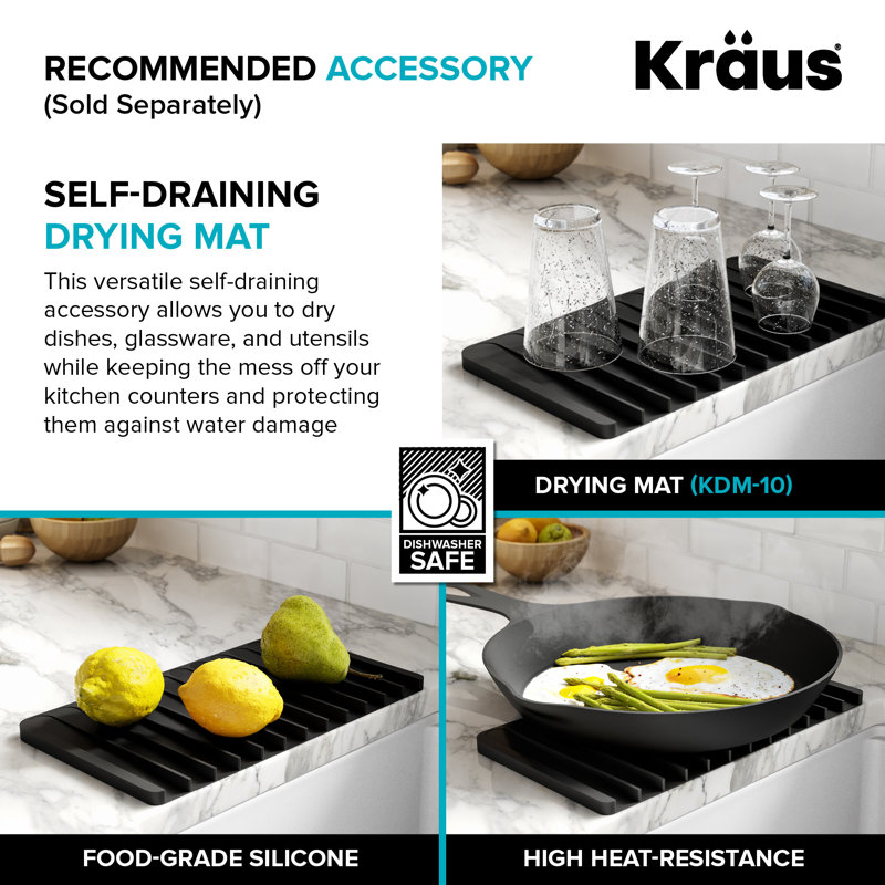 30-inch Stainless Steel Double Bowl Drop-in Kitchen Sink with Accessories