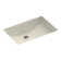 Swan 16'' Swanstone Rectangular Bathroom Sink with Overflow