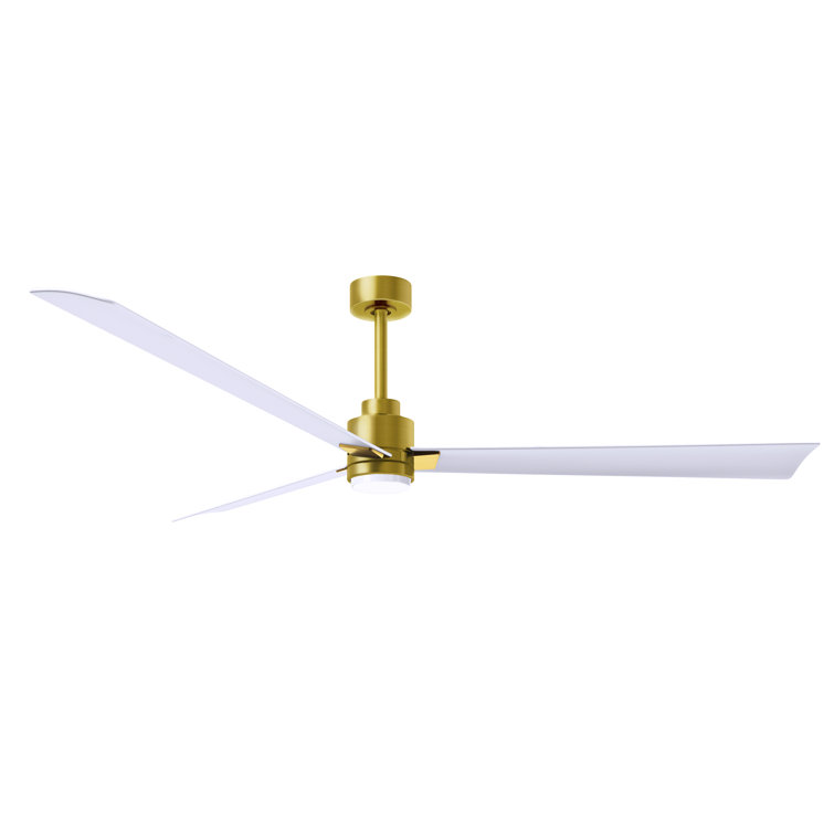 Alessandra - Three Blade Transitional Ceiling Fan -LED