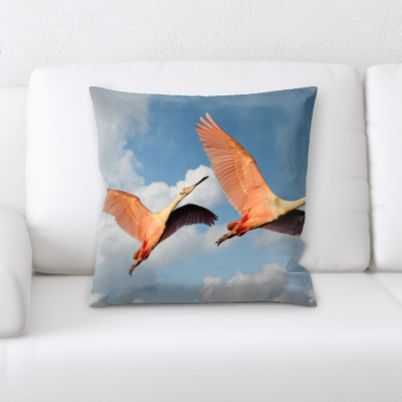 Microsuede Throw Pillow