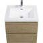 Meuble-lavabo mural 24 po avec lavabo, meuble-lavabo mural moderne avec lavabo à surface solide et tiroirs à fermeture en douceur-1061977399