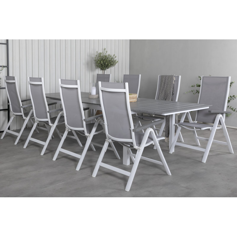 Budwig 8 - Person Dining Set
