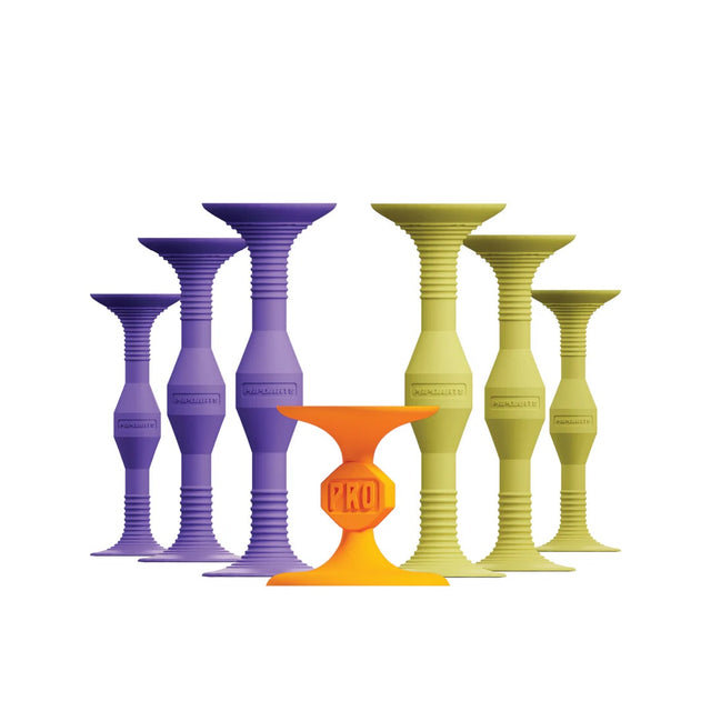 Pro Pack (mauve et jaune), Jaune/mauve/orange