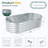 Galvanized Raised Garden Bed Silver-1390331621