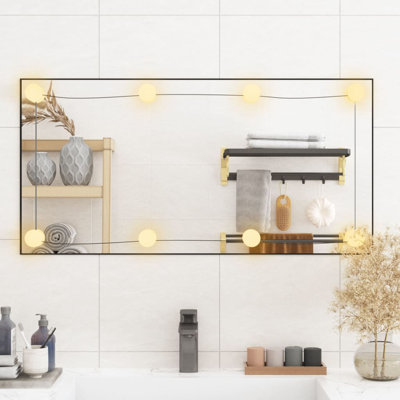 Lashaundria Flat Wall Mirror