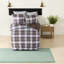 Ensemble de literie toutes saisons en microfibre, style classique