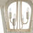 Ladwig 4 - Light Wood Dimmable Lantern Geometric Chandelier
